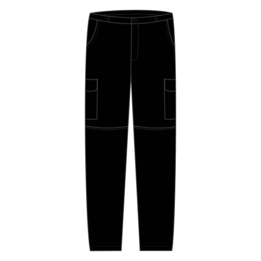 Hi-vis polycotton cargo trousers with kneepad pockets (HV018T/3M) Thumbnail